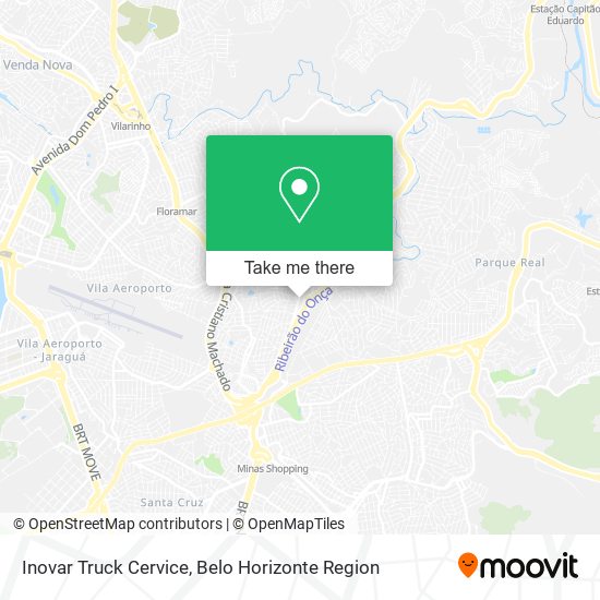 Inovar Truck Cervice map