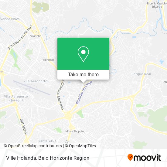 Ville Holanda map