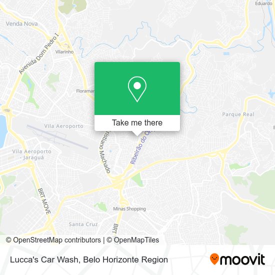 Lucca's Car Wash map