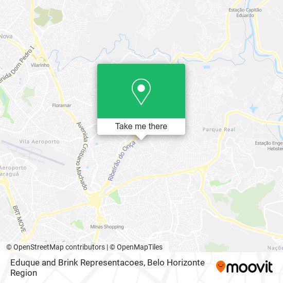 Eduque and Brink Representacoes map