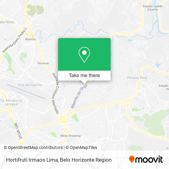 Hortifruti Irmaos Lima map