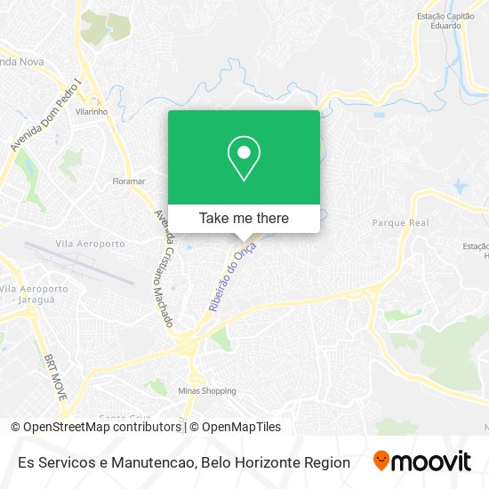 Mapa Es Servicos e Manutencao