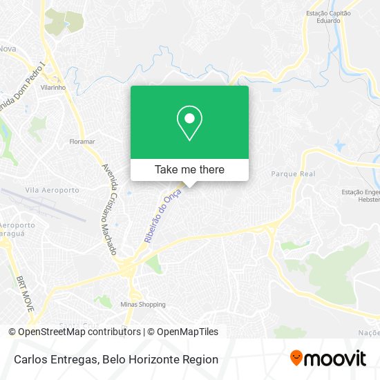 Carlos Entregas map