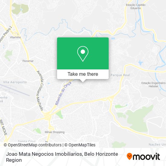 Mapa Joao Mata Negocios Imobiliarios