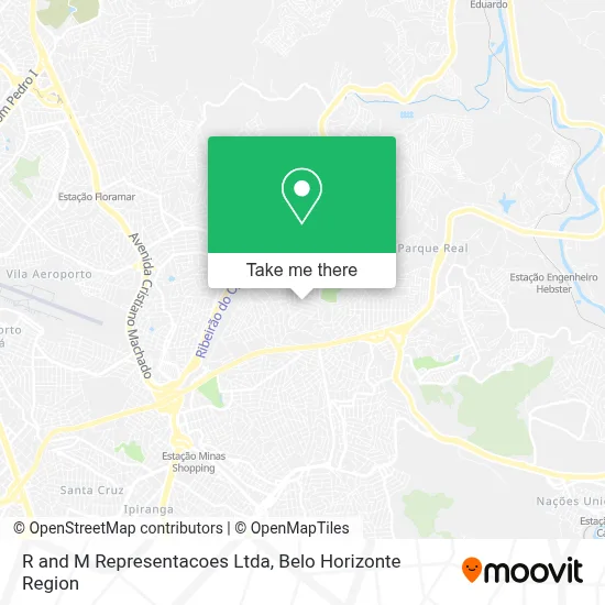 R and M Representacoes Ltda map