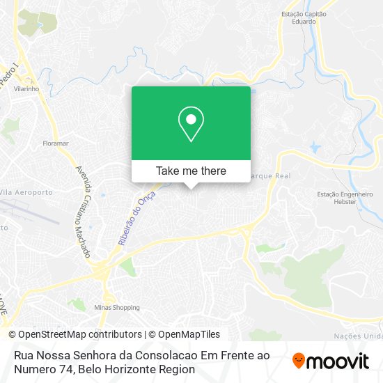 Rua Nossa Senhora da Consolacao Em Frente ao Numero 74 map