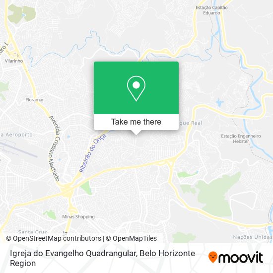 Igreja do Evangelho Quadrangular map