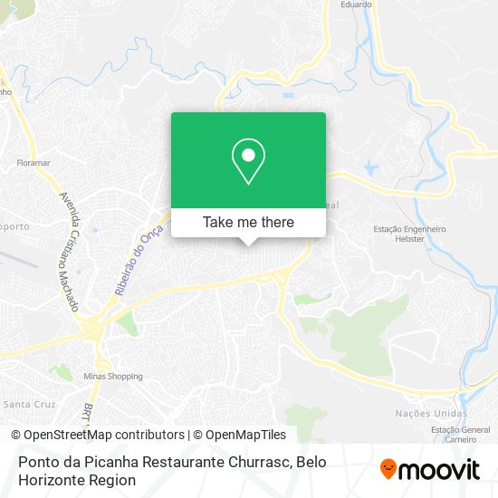 Ponto da Picanha Restaurante Churrasc map