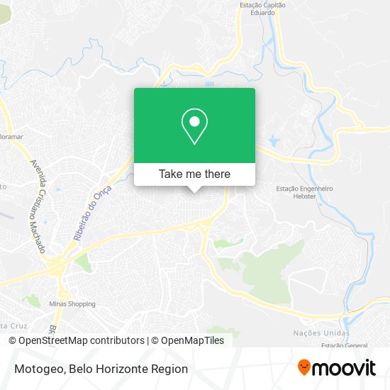 Motogeo map