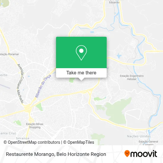 Restaurente Morango map