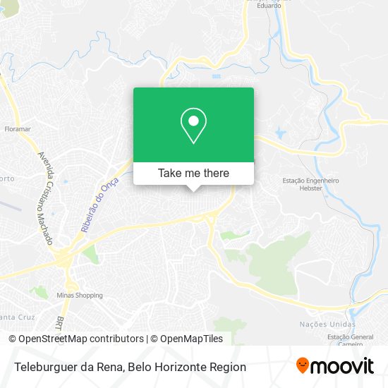 Teleburguer da Rena map