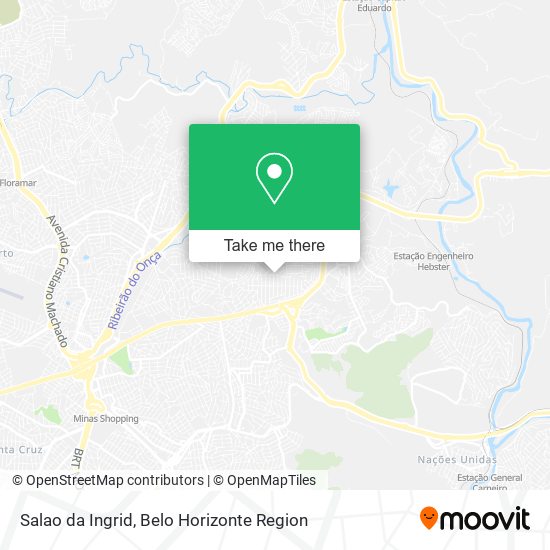 Salao da Ingrid map