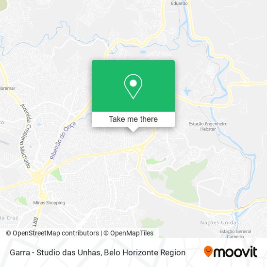 Garra - Studio das Unhas map