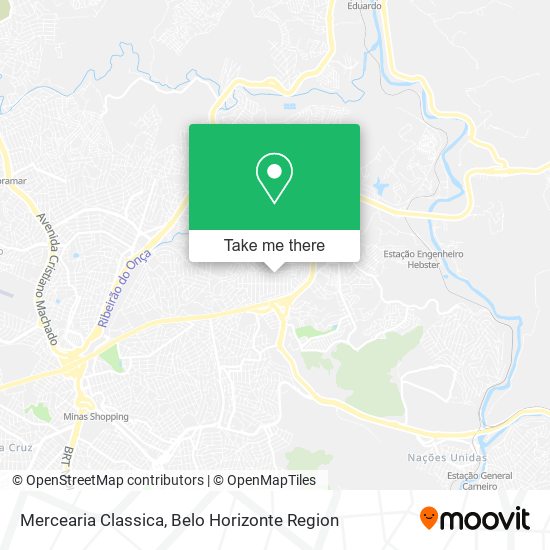 Mercearia Classica map