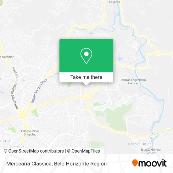 Mercearia Classica map