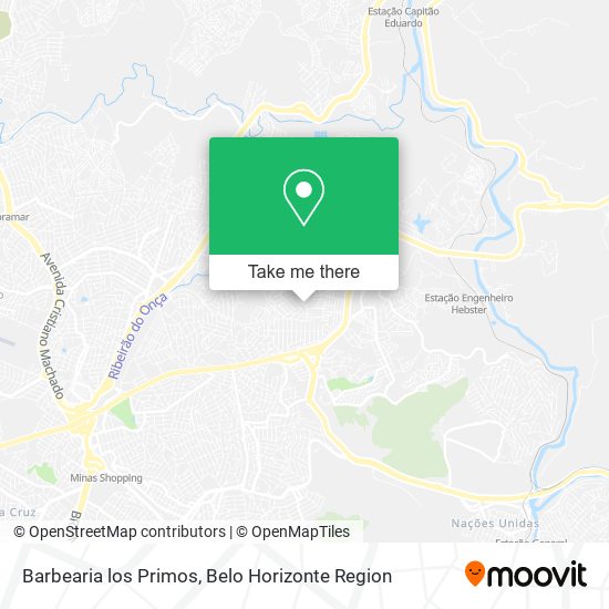 Barbearia los Primos map