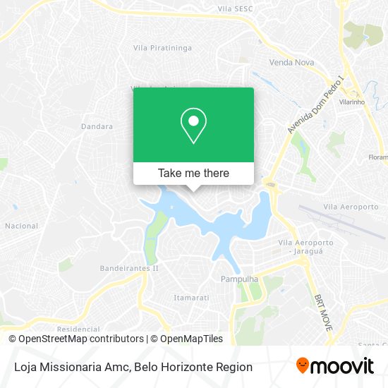 Loja Missionaria Amc map