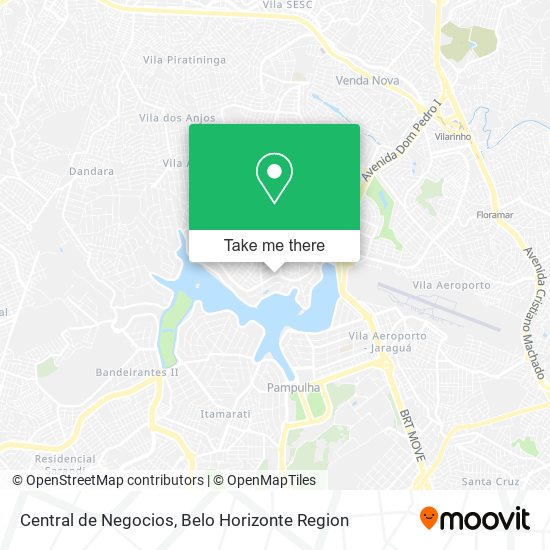 Central de Negocios map