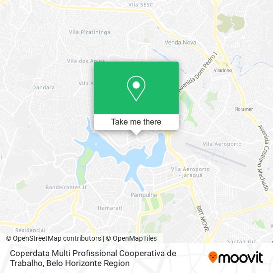 Coperdata Multi Profissional Cooperativa de Trabalho map