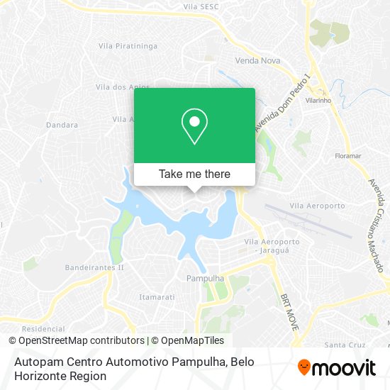 Autopam Centro Automotivo Pampulha map