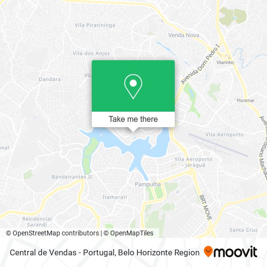 Central de Vendas - Portugal map