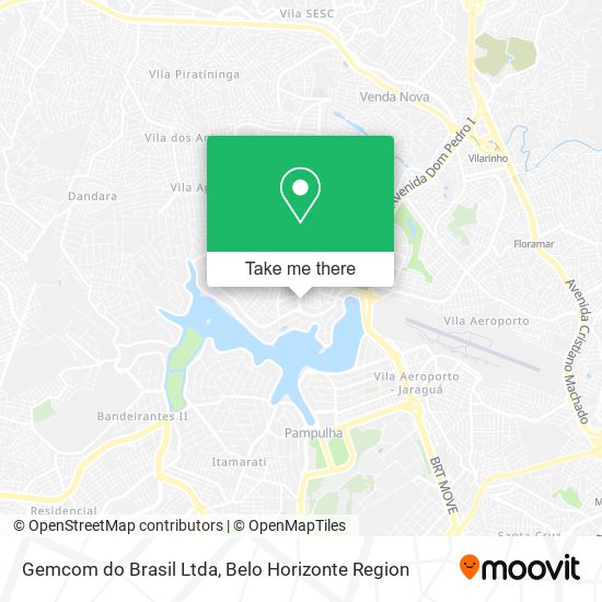 Gemcom do Brasil Ltda map