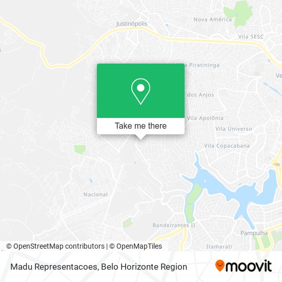 Madu Representacoes map