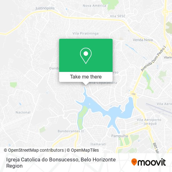 Igreja Catolica do Bonsucesso map