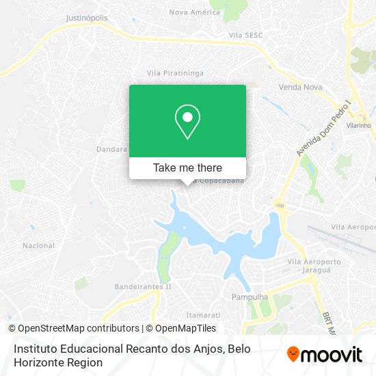 Instituto Educacional Recanto dos Anjos map