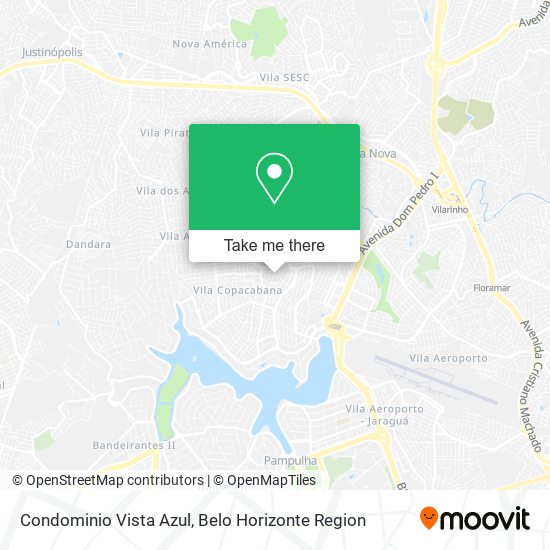 Condominio Vista Azul map