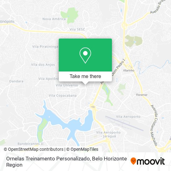 Ornelas Treinamento Personalizado map