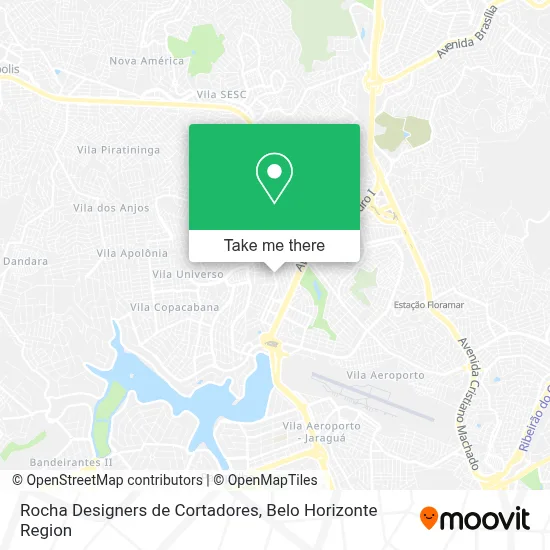 Rocha Designers de Cortadores map