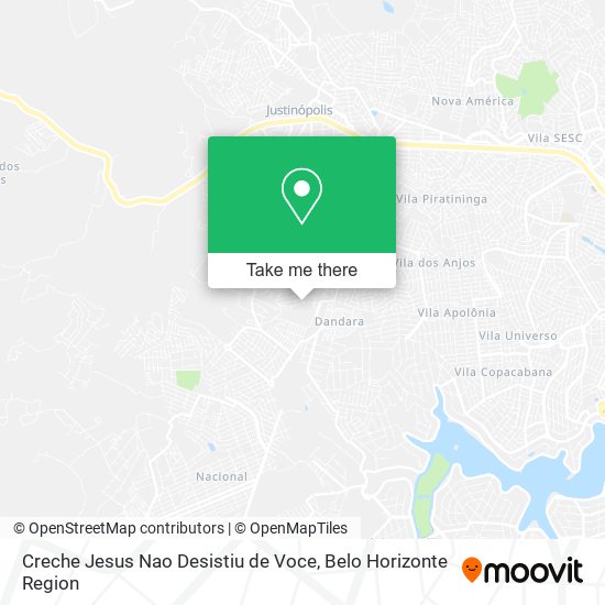 Creche Jesus Nao Desistiu de Voce map