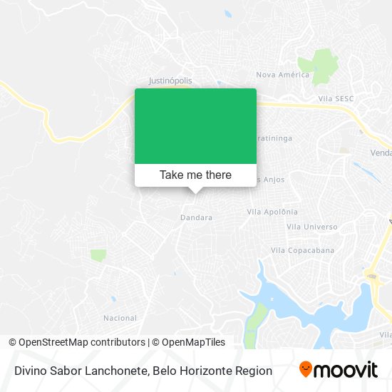 Divino Sabor Lanchonete map