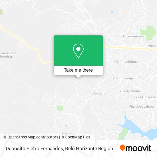 Deposito Eletro Fernandes map