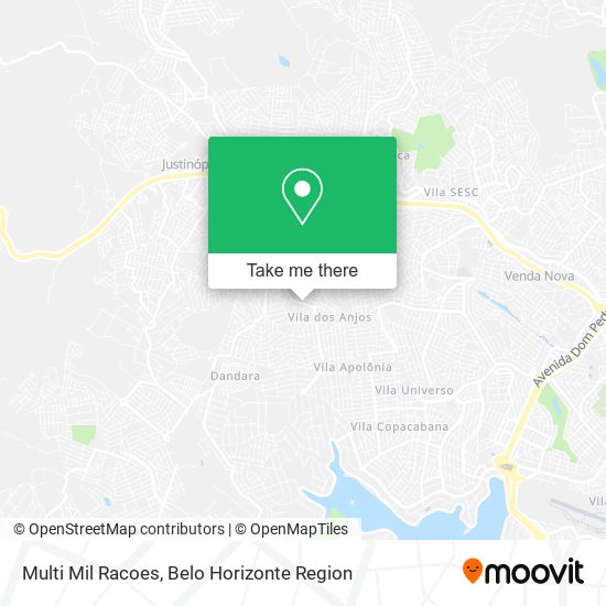 Multi Mil Racoes map