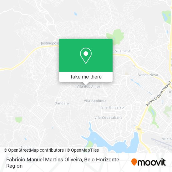 Fabricio Manuel Martins Oliveira map