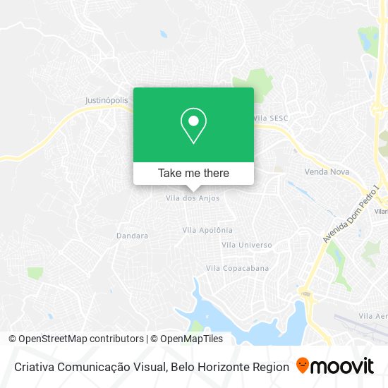 Criativa Comunicação Visual map