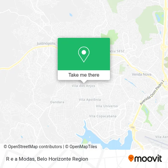 R e a Modas map