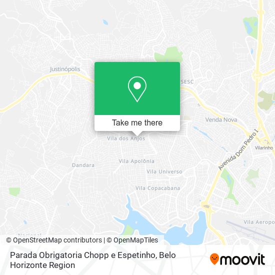 Parada Obrigatoria Chopp e Espetinho map