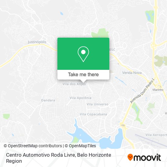 Centro Automotivo Roda Livre map