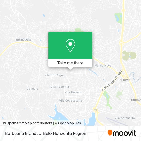 Barbearia Brandao map