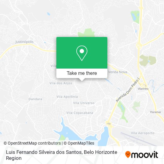 Luis Fernando Silveira dos Santos map