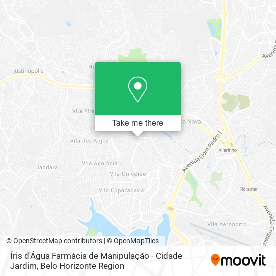 Íris d'Água Farmácia de Manipulação - Cidade Jardim map