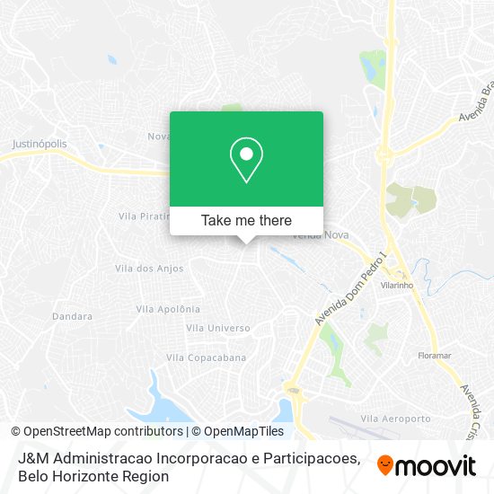 Mapa J&M Administracao Incorporacao e Participacoes