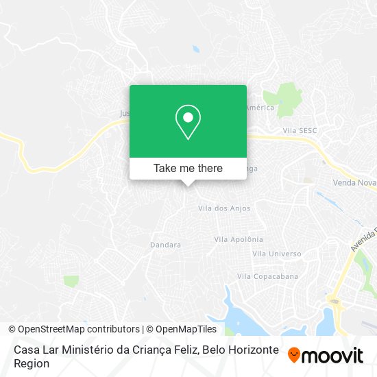 Casa Lar Ministério da Criança Feliz map