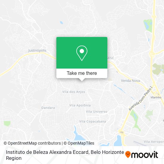 Instituto de Beleza Alexandra Eccard map
