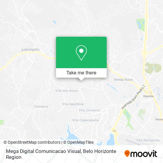 Mega Digital Comunicacao Visual map