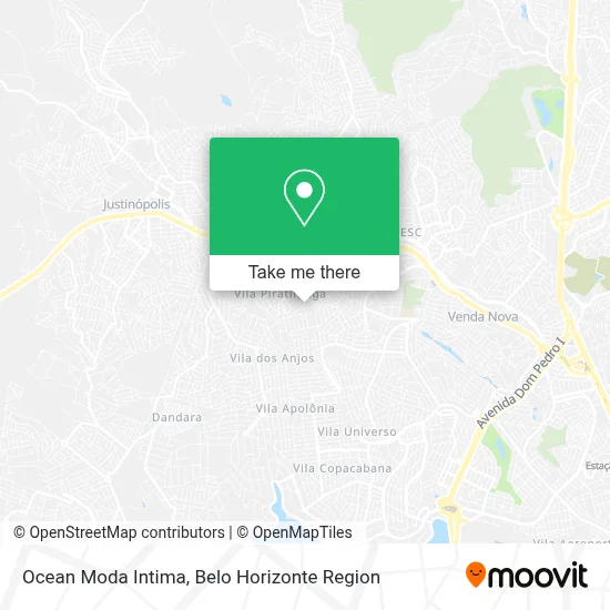 Ocean Moda Intima map