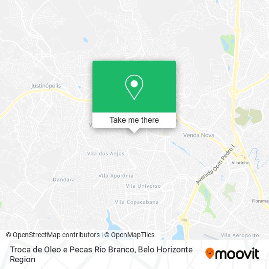Troca de Oleo e Pecas Rio Branco map